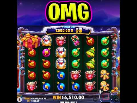 SANTA’S GREAT GIFT 🎁 SLOT MEGA BIG WIN 🔥 AND MASSIVE PROFIT ON THIS BONUS‼️ #shorts