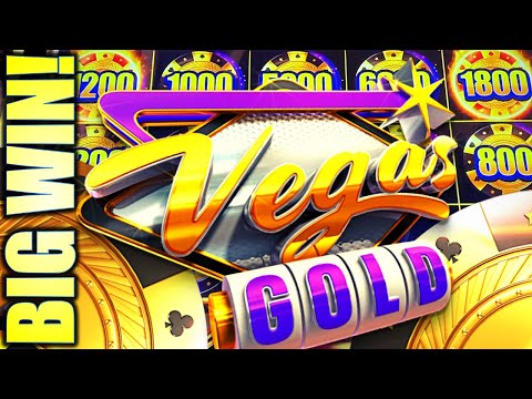 VEGAS GOLD BIG WIN!! 😍 MY FAVORITE NEW SLOT! Slot Machine (AGS)