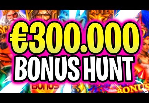 🔴 RANDOM MICHAEL €300.000 BONUS HUNT EPIC SLOTS ON MAX BET 🔥 JOIN ME LIVE FOR BIG  RECORD WINS‼️