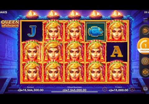 Slot 730x kf QUEEN OF THE SUN FREE SPINS BONUS WIN MEGA WIN