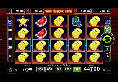 100 SUPER HOT | EGT SLOTS | BIG WINS | DEMO #casino #alinionuttoader