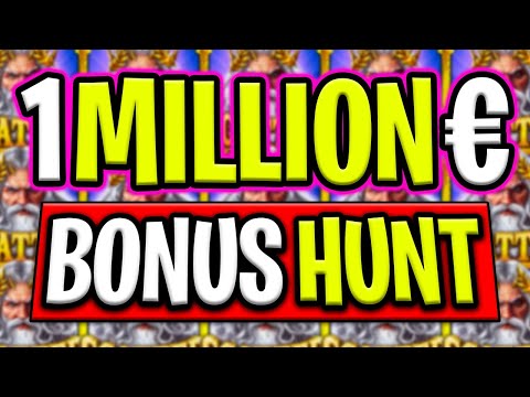 🔴 MY BIGGEST SLOT BONUS HUNT OPENING EVER €1.000.000 LIVE  SLOTS 🔥 JOIN ME FOR BIG  RECORD WINS‼️