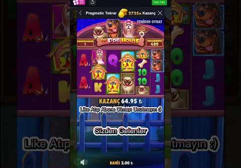 The Dog House Megaways – Son Spinde Gelen Rekor Kazanç – Big Win – #shorts #slots