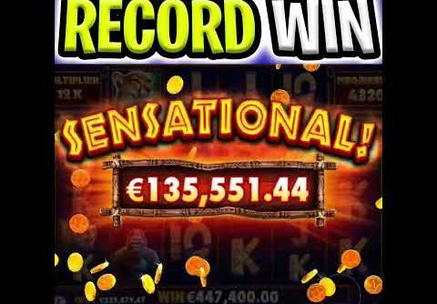 MY BIGGEST SLOT WIN EVER 🤑 GREAT RHINO MEGAWAYS 🔥UNBELIEVABLE WIN MUST SEE #shorts
