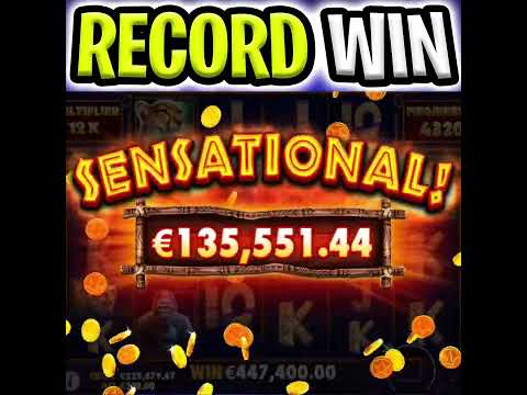 MY BIGGEST SLOT WIN EVER 🤑 GREAT RHINO MEGAWAYS 🔥UNBELIEVABLE WIN MUST SEE #shorts