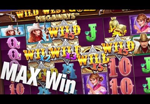 NEW Wild West Gold Megaways Slot MAX 5000x Win!