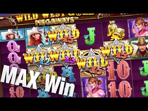 NEW Wild West Gold Megaways Slot MAX 5000x Win!