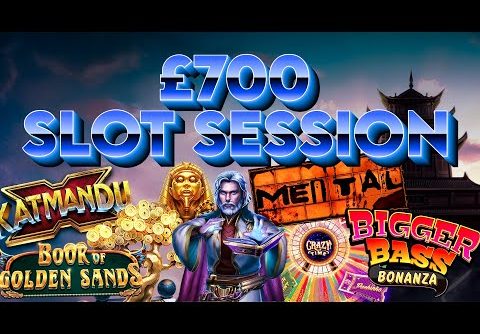 £700 VS ONLINE SLOTS – CAN WE GET A BIG WIN?