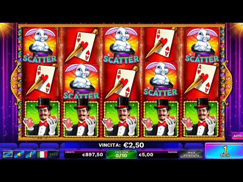 Slot BAR The MAGIC Illusion Macchinette Italia || BIG WIN || Max Bet