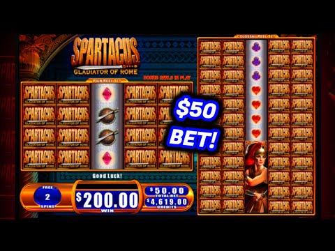 FORTUNE FAVORS THE BOLD! 😎 Spartacus Gladiator of Rome Casino Slot / Big Wins and Free Spins!