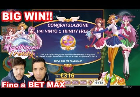 🔥 BIG WIN 🪄 MOON PRINCESS TRINITY 🔥 fino a BET MAX by EXESLOT SLOT ONLINE ITALIA