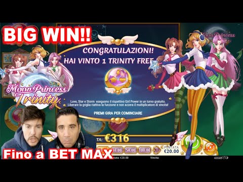 🔥 BIG WIN 🪄 MOON PRINCESS TRINITY 🔥 fino a BET MAX by EXESLOT SLOT ONLINE ITALIA