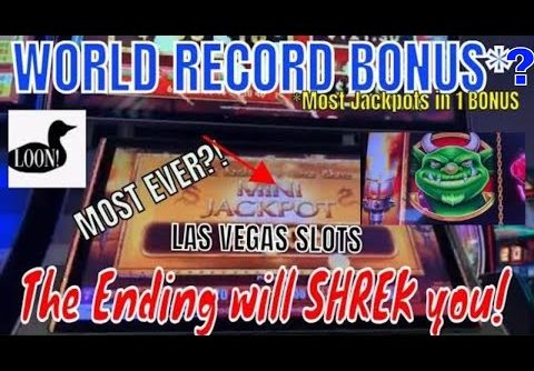 GOBLIN’s GOLD Slot WORLD RECORD? MULTIPLE Jackpots in 1 BONUS✅ MOST EVER SHREK-A-Licious WINNING
