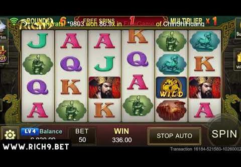 【RICH9 Gaming 】ChinShiHuang BIG WIN，Best Slot Games in the Philippines