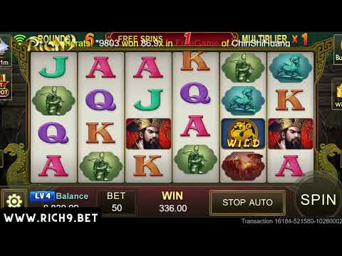 【RICH9 Gaming 】ChinShiHuang BIG WIN，Best Slot Games in the Philippines