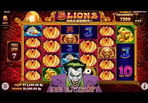 GR4TISAN M4NIS⁉️ SLOT GACOR HARI INI || 5 LION MEGAWAYS PRAGMATIC PLAY MODAL KECIL