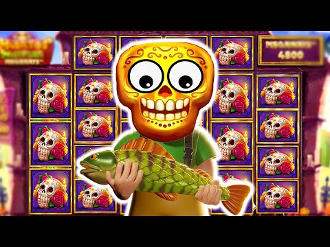 MUERTOS MULTIPLIER SLOT 🤑 RARE 14 SPINS 🔥 ON MAX BET‼️ *** BIG WINS ***