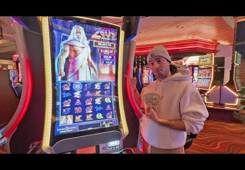 My BIG WIN On This Zeus Power Link Slot Machine! 🤑🙌