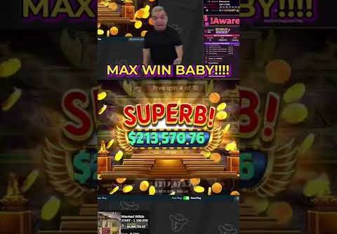 WE GOT A $1,000,000 MAX WIN!!😱 #bigwin #casino #slots