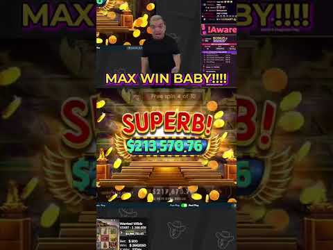 WE GOT A $1,000,000 MAX WIN!!😱 #bigwin #casino #slots