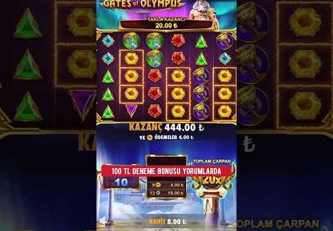 Dedem Sağolsun Yine Kazandırdı – Gates Of Olympus Mega win #casinoslot #shorts