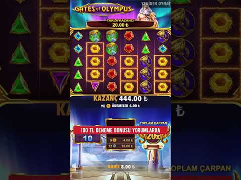 Dedem Sağolsun Yine Kazandırdı – Gates Of Olympus Mega win #casinoslot #shorts