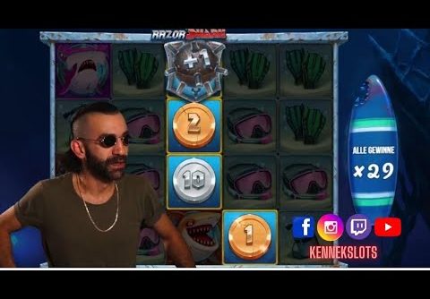 Razor Shark gönnt legendären Win!🤘🏻🤩slot ‘n’ roll amk 😎