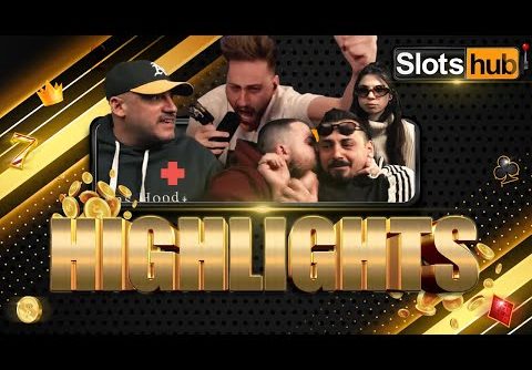 Slotshub Big Wins & funny moments | 42.000 WIN άπο τους Viewers! Ένα μεγάλο Love Story & RIP Studio