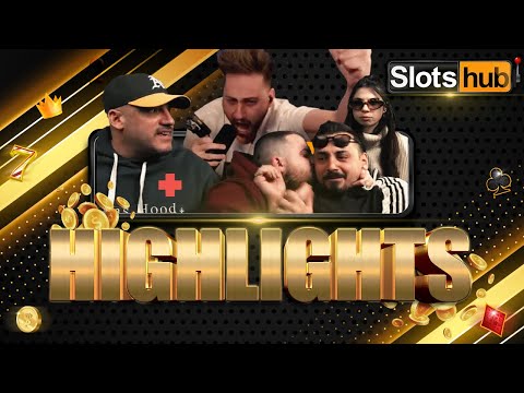 Slotshub Big Wins & funny moments | 42.000 WIN άπο τους Viewers! Ένα μεγάλο Love Story & RIP Studio