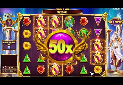 GATES OF OLYMPUS🔱 HIT RINGS with 50X MULTIPLIER – BONUS BUY BIG WINS CASINO SLOT ONLINE GAME