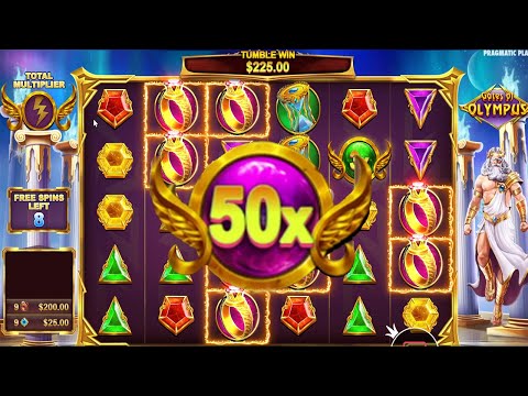 GATES OF OLYMPUS🔱 HIT RINGS with 50X MULTIPLIER – BONUS BUY BIG WINS CASINO SLOT ONLINE GAME