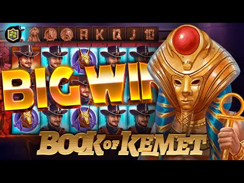 🔥 Player Hits EPIC Big WIN On 🔥 Book of Kemet – New Online Slot – BGaming – All Features