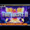 10 TRAINS FOR BIG WIN on the NEW Cash Express Luxury Line Fire Light II Slot!