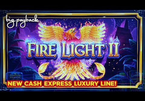 10 TRAINS FOR BIG WIN on the NEW Cash Express Luxury Line Fire Light II Slot!