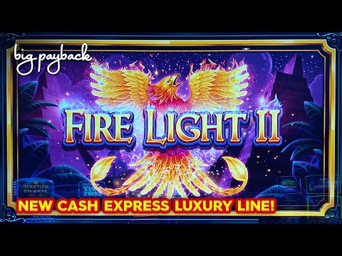 10 TRAINS FOR BIG WIN on the NEW Cash Express Luxury Line Fire Light II Slot!