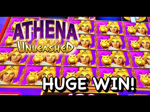 HUGE WIN: Athena Unleashed   Max Bet