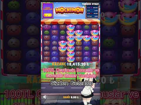 Pragmatic Yeni Oyunda Vurgun! – Mochimon Slot Huge Win – Slot Rekor Kazanç – #shorts #slot