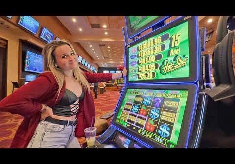 Can Greta WIN BIG On This Las Vegas Slot Machine Like POMPSIE?!