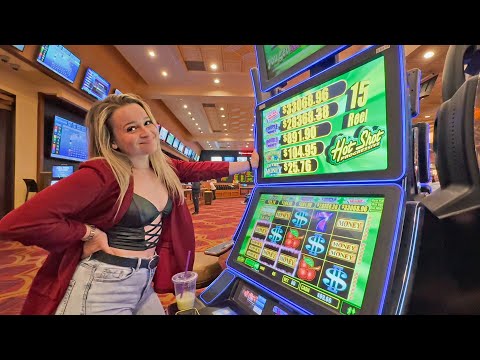 Can Greta WIN BIG On This Las Vegas Slot Machine Like POMPSIE?!