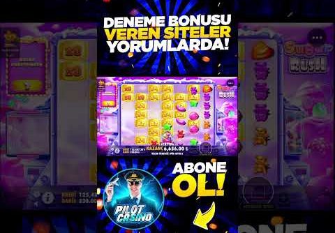 SUGAR RUSH I 600.000 TL YE GİDEN YOL! 😱BİG WİN KOYDUK #slot #slotoyunları #casino #sugarrush