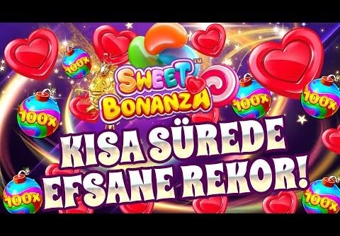 Sweet Bonanza Rekor Vurgun Kısa Sürede Max Win Big Win #slot #sweetbonanza