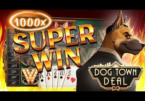 🔥 Player Hits EPIC Big WIN On 🔥 Dog Town Deal – NEW Online Slot – Quickspin (Casino Supplier)