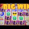 BIG WIN ON BUFFALO GOLD SLOT MACHINE BONUS