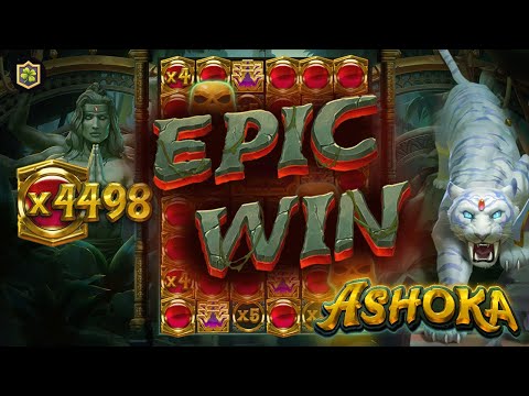 Wooow!! Slot EPIC Big WIN 🔥 Ashoka 🔥 New Online Slot from ELK Studios – Casino Supplier