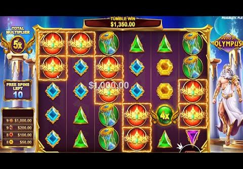 GATES OF OLYMPUS🔱HIT CROWN – HUGE TUMBLE WIN – BIG WIN CASINO SLOT ONLINE BONUS BUY