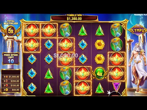 GATES OF OLYMPUS🔱HIT CROWN – HUGE TUMBLE WIN – BIG WIN CASINO SLOT ONLINE BONUS BUY