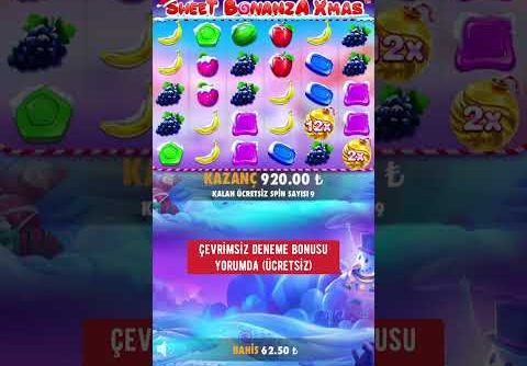 Sweets Mega Slot Kazanç | Sweet Bonanza Büyük Kazanç | #casino #shorts #slotoyunları