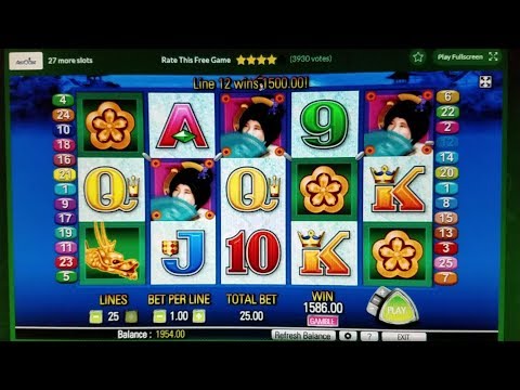 Geisha Slot High Limit Big Win Jackpot!