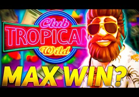 MY RECORD WIN ON CLUB TROPICANA SLOT!!