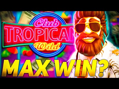 MY RECORD WIN ON CLUB TROPICANA SLOT!!